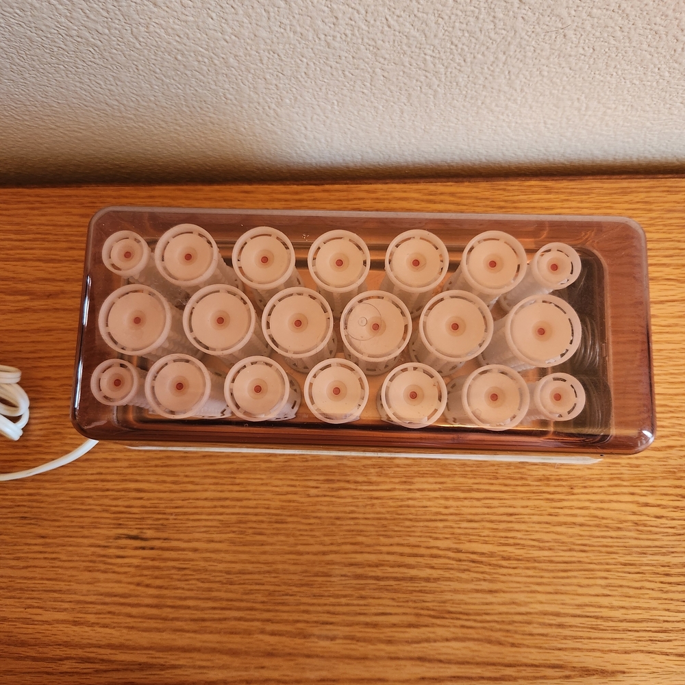 Vintage Clairol Deluxe Instant Hair Setter Rollers - Made In Denmark Tested - Picture 2 of 5